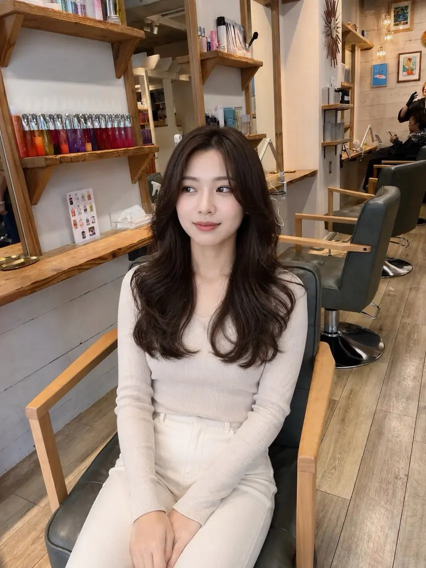 ロング カット ヘアカラー トリートメント ヘッドスパ 髪質改善/縮毛矯正 /関内/高橋 勇樹のヘアスタイル
