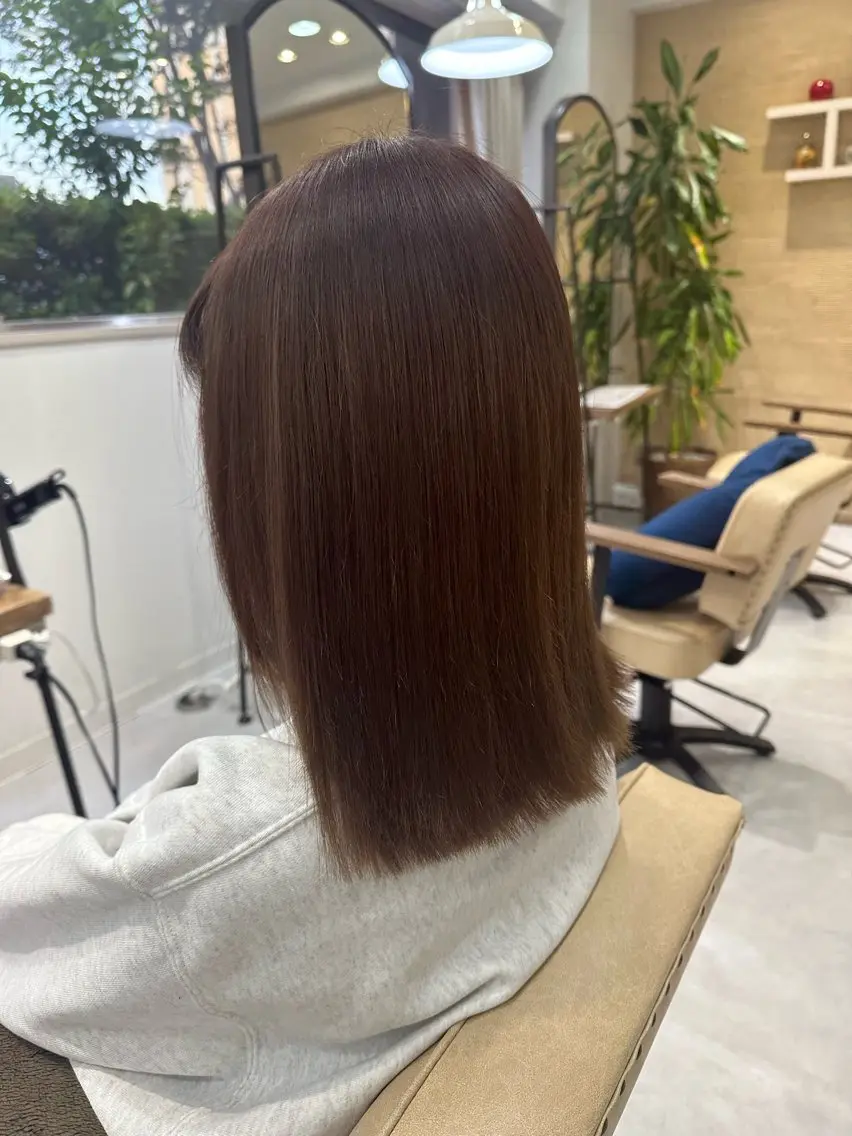 【平日新規限定】🤍カット+カラー+トリートメント🤍の写真