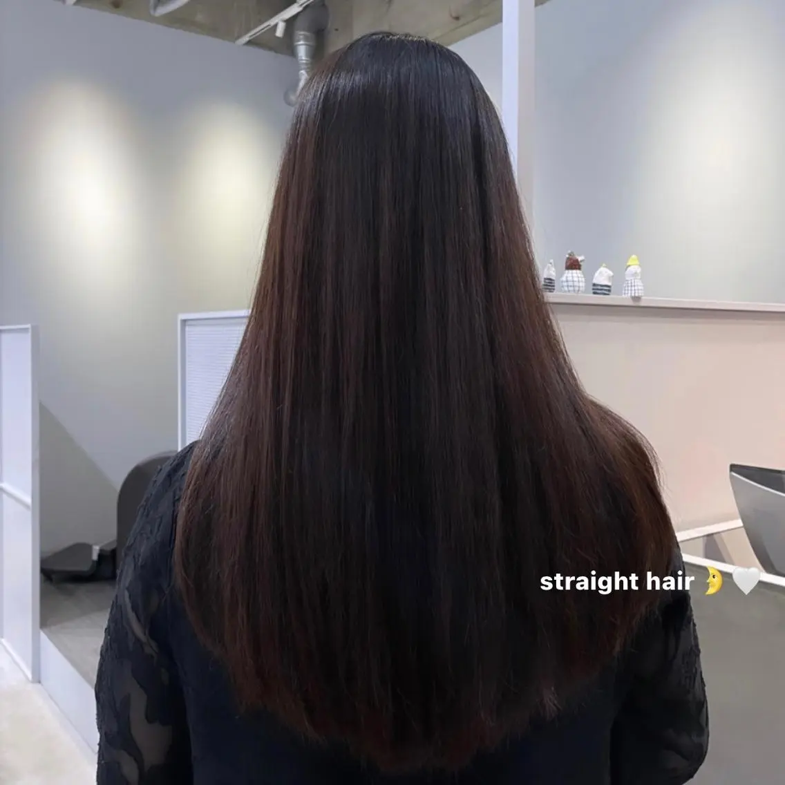 ロング カット いまかわ ゆなのヘアスタイル
