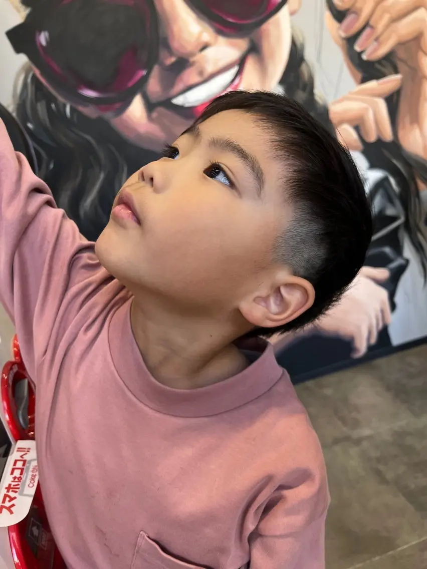 ショート キッズ 久木原 ゆりのヘアスタイル