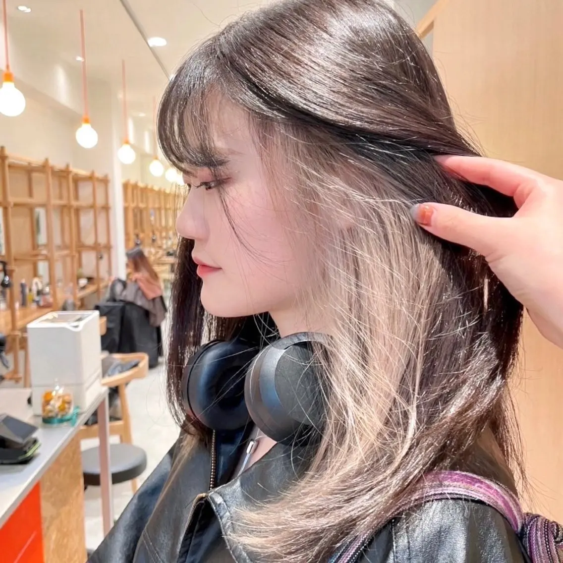 カラー ベージュカラー 🐣Say.ree ひらいで ななみ🐣のヘアスタイル