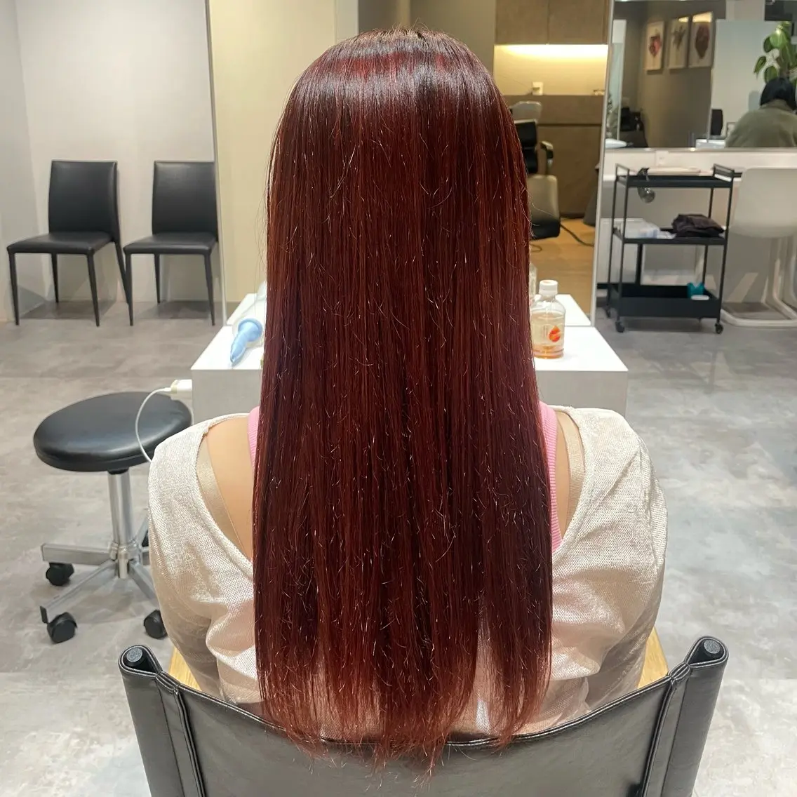 ロング 縮毛矯正 🫧コウノミナ /縮毛矯正🫧のヘアスタイル