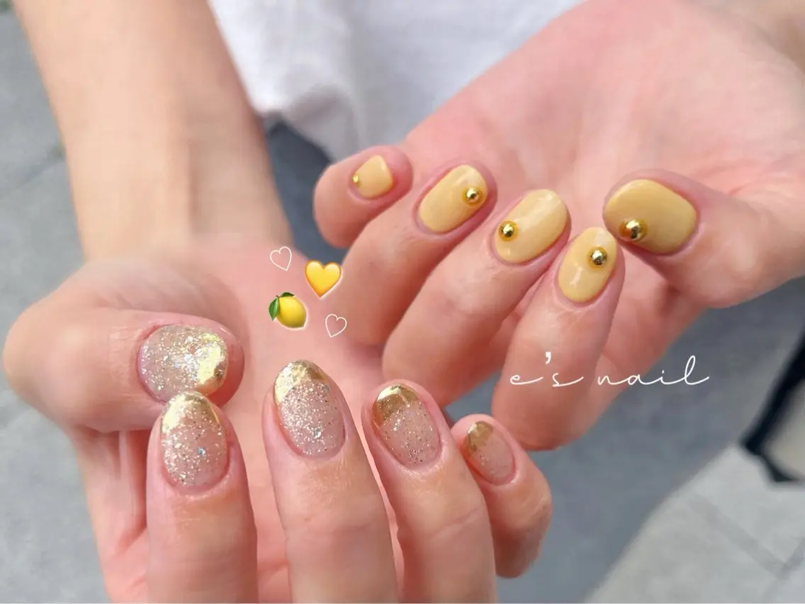 ネイル ハンドネイル ハンドケア e’s nail Lumièreのネイルデザイン