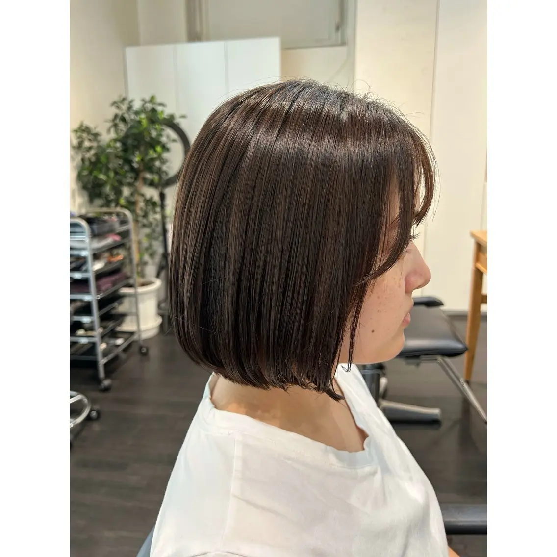 ショート ボブ カット ◎かしま◎暖色ｶﾗｰ /ﾒﾝｽﾞﾊﾟｰﾏのヘアスタイル