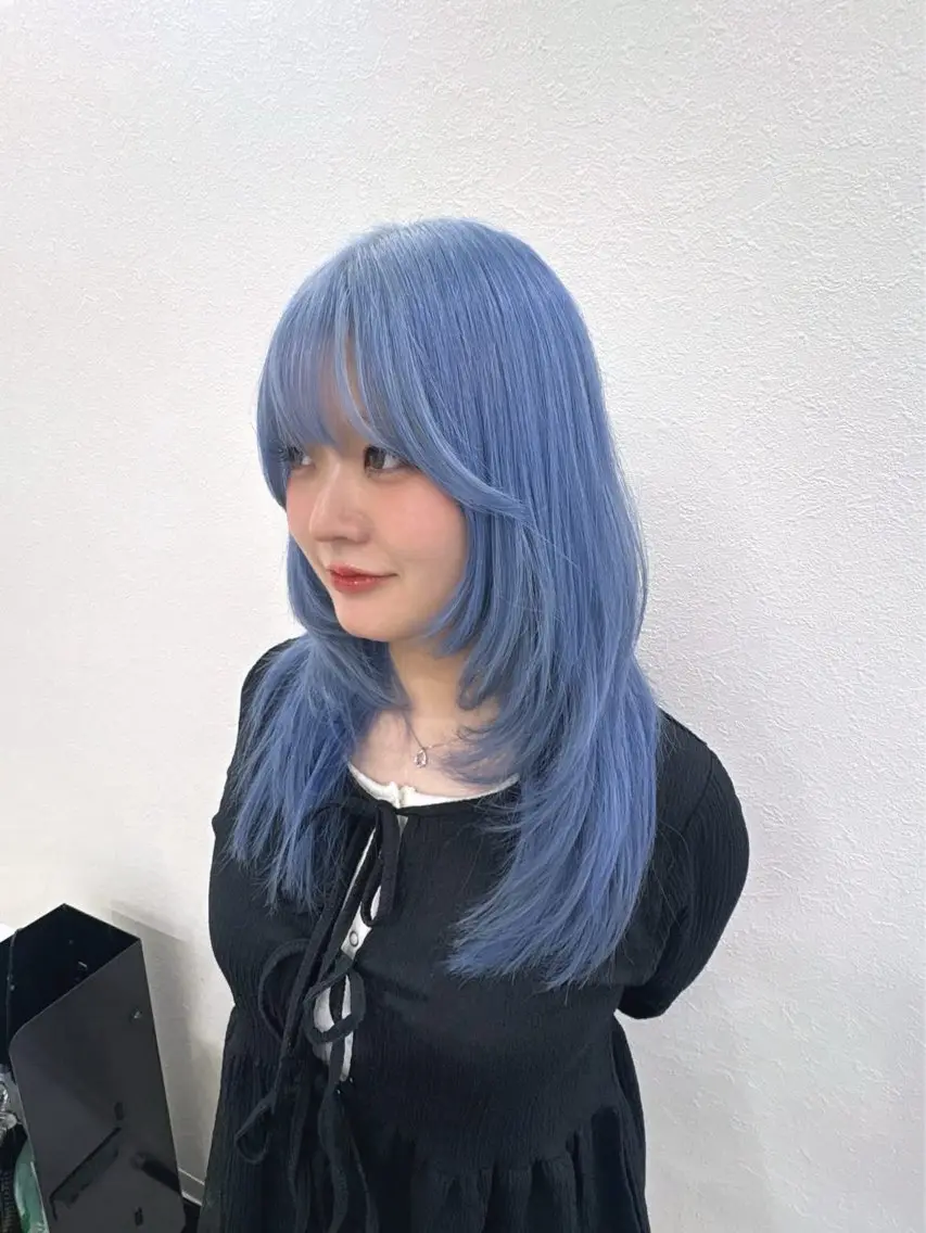 セミロング 🫧髪質改善/韓国 ヘアryusei🫧のヘアスタイル