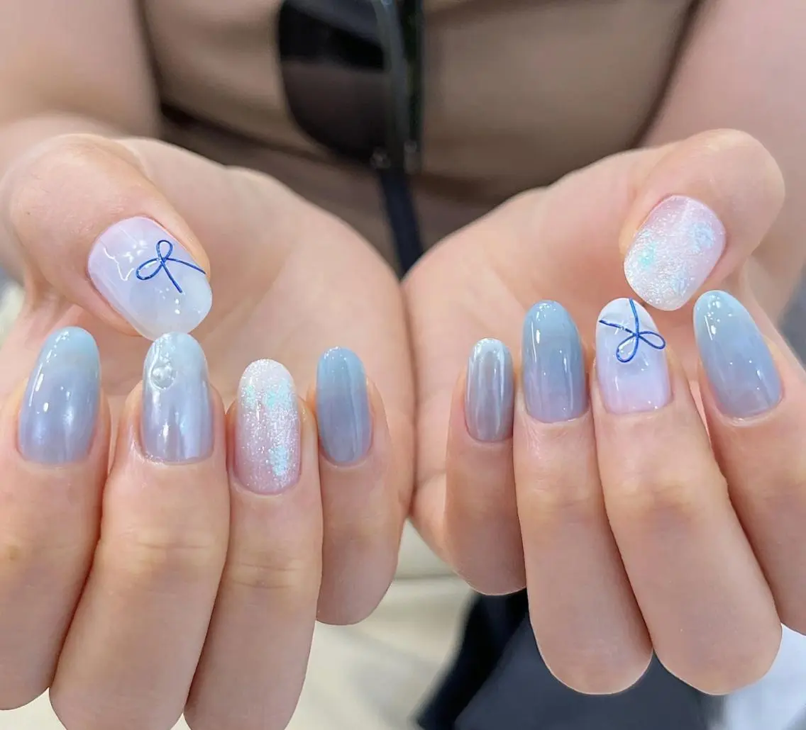 ネイル ハンドネイル By moonネイル 🌷ワンホン/韓国風のネイルデザイン