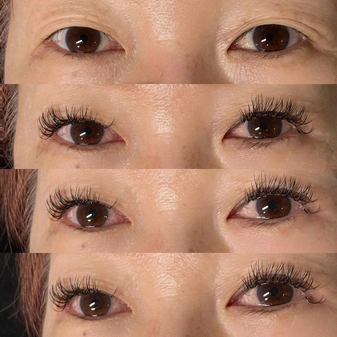 マツエク・マツパ 付け放題 フラットラッシュ linda lashesのマツエク・マツパデザイン