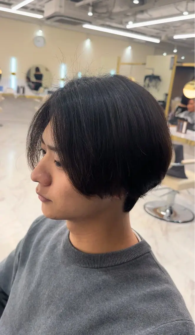 ショート カラー メンズ カット ヘアカラー メンズ/心斎橋/ Momoka💎🫧のヘアスタイル