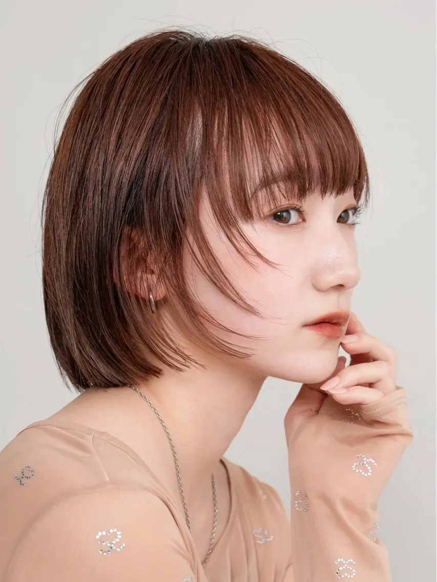 ショート カラー パーマ メンズ フェザーパーマ メンズ韓国風 メンズパーマ プードルパーマ メンズツイストパーマ 夏果⭐︎fifth 天神 海外風パーマのヘアスタイル