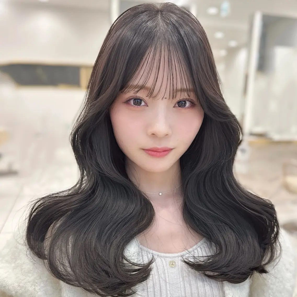 【❤️‍🔥人気No.1❤️‍🔥】🇰🇷韓国カット＋透明感カラー＋プレミアムケアトリートメント🇰🇷の写真