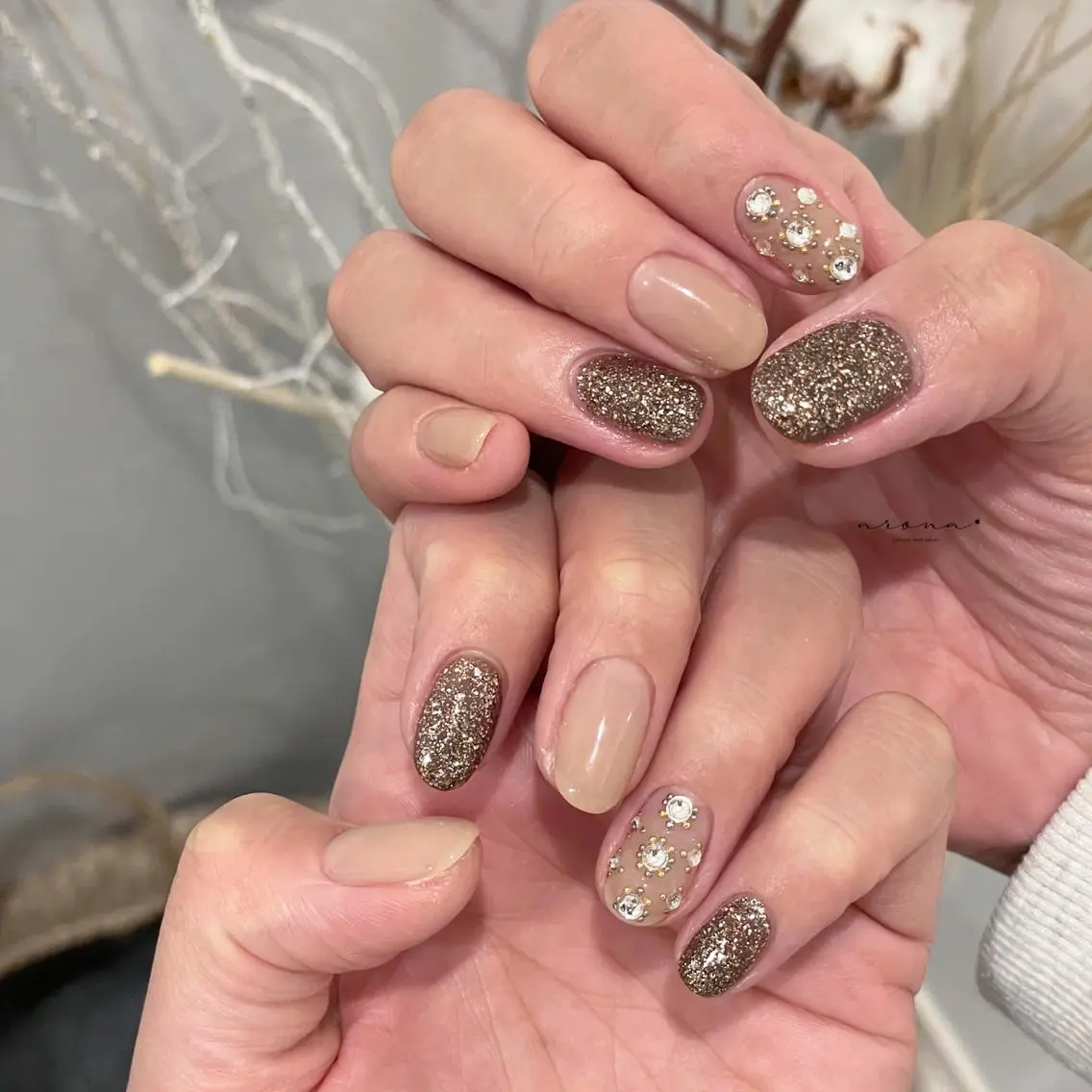 ネイル アートネイル ハンドネイル nail salon ✷aronaのネイルデザイン