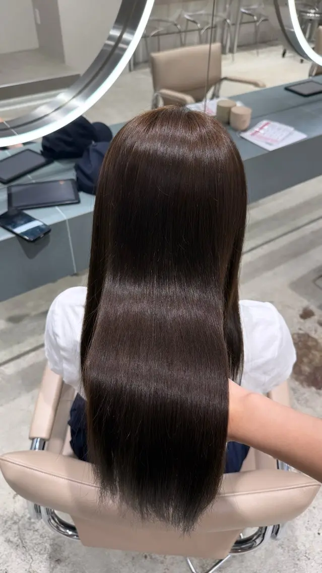 ロング カラー せな モデル様募集中のヘアスタイル
