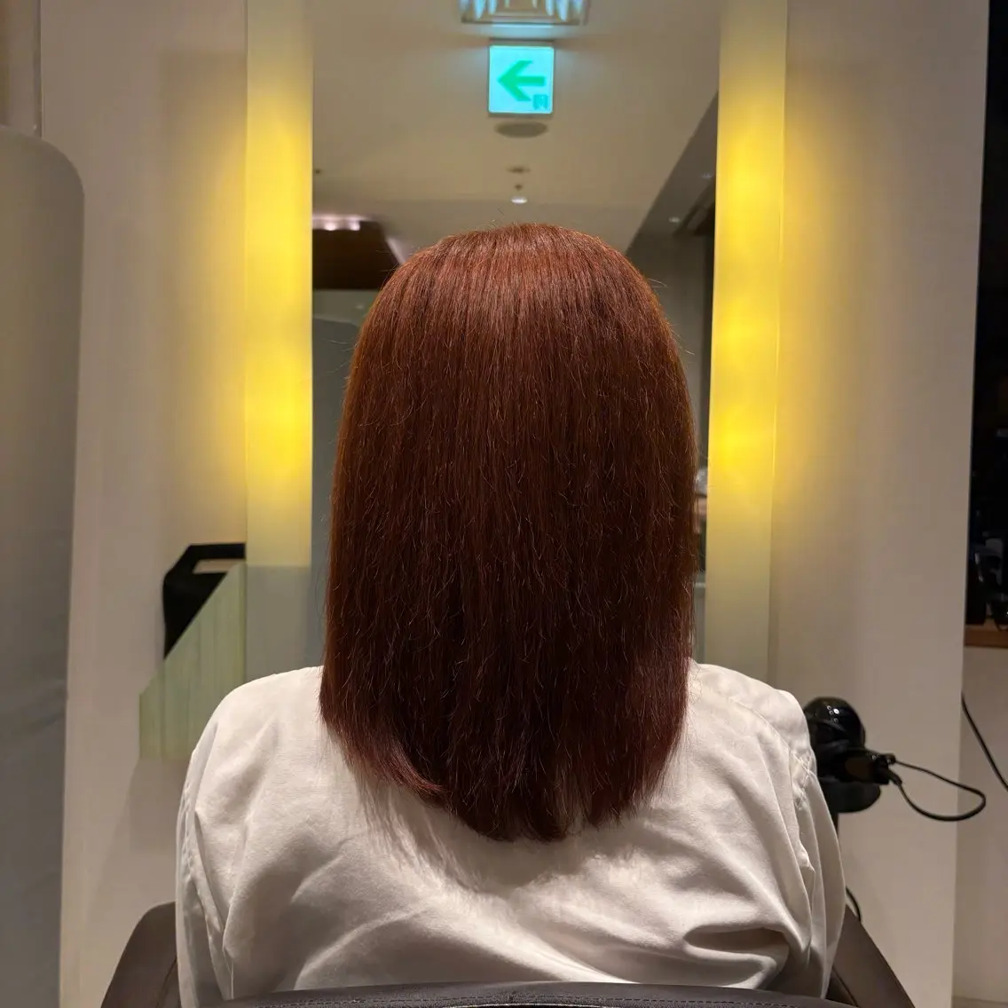 カラー 森田 玲央のヘアスタイル