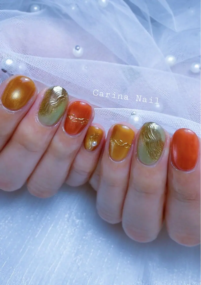 ネイル アートネイル ニュアンスネイル Carina Nailのネイルデザイン