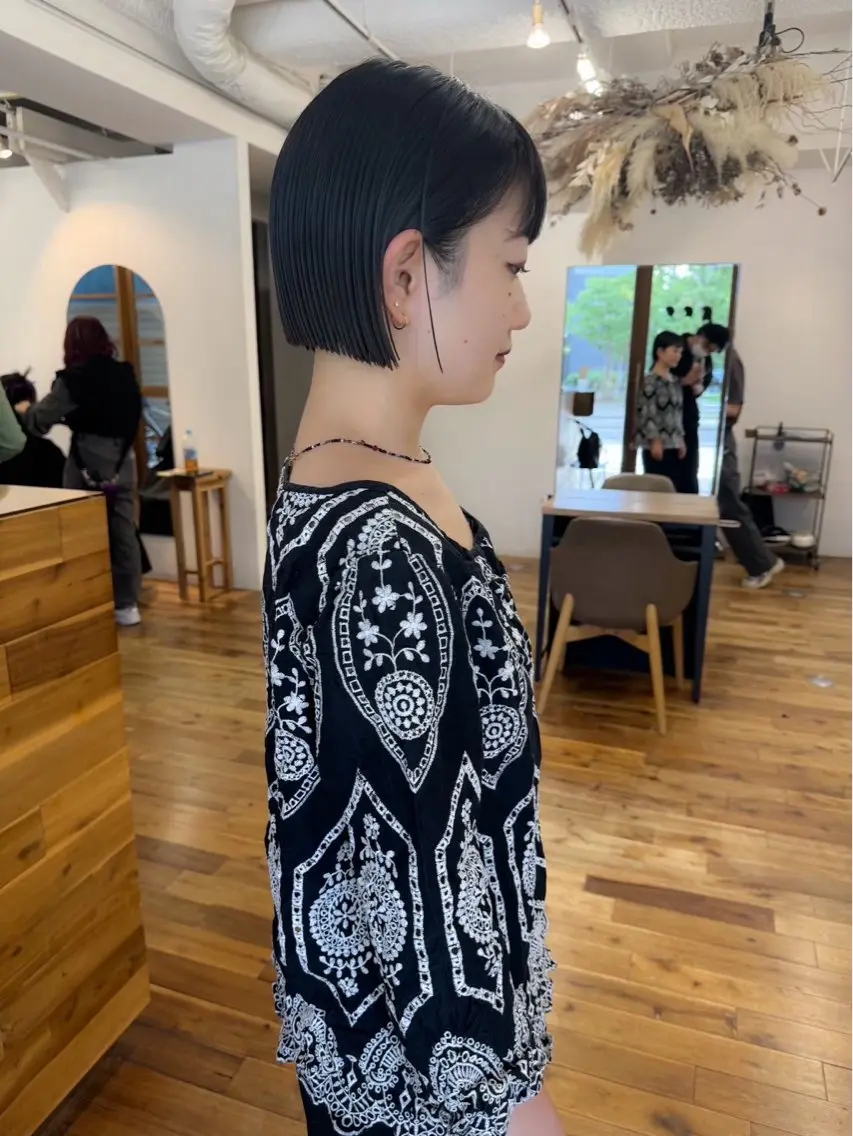 ショート カラー 千鶴/ カラーモデル募集中のヘアスタイル