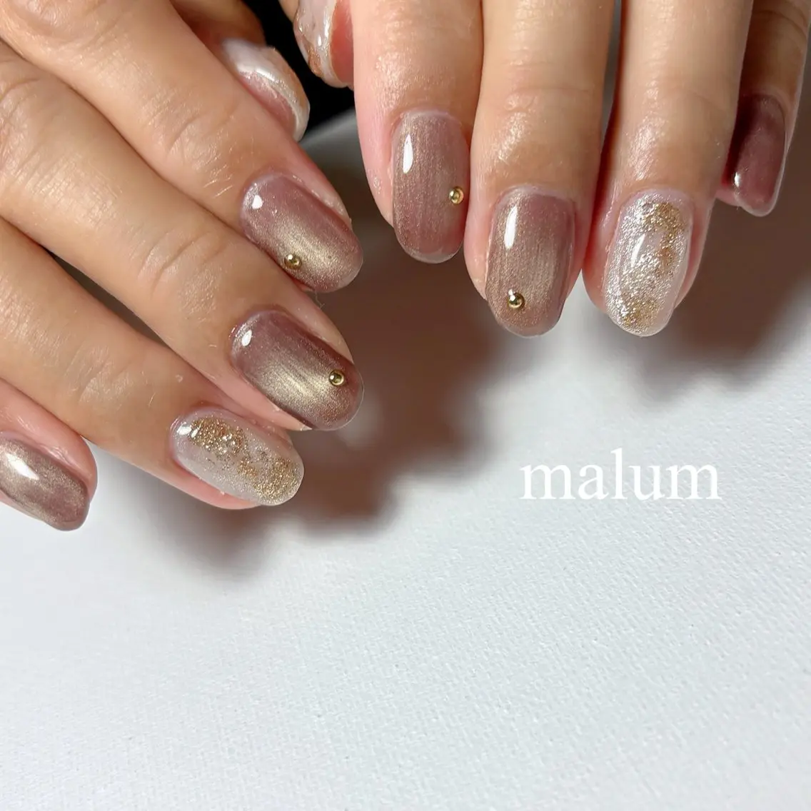 ネイル ハンドネイル malum nailのネイルデザイン