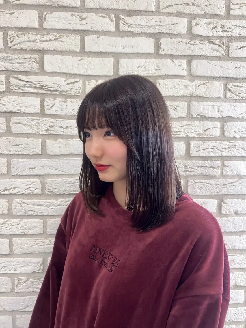 【小顔効果抜群🎀】前髪カット➕お顔周りカット🌷の写真