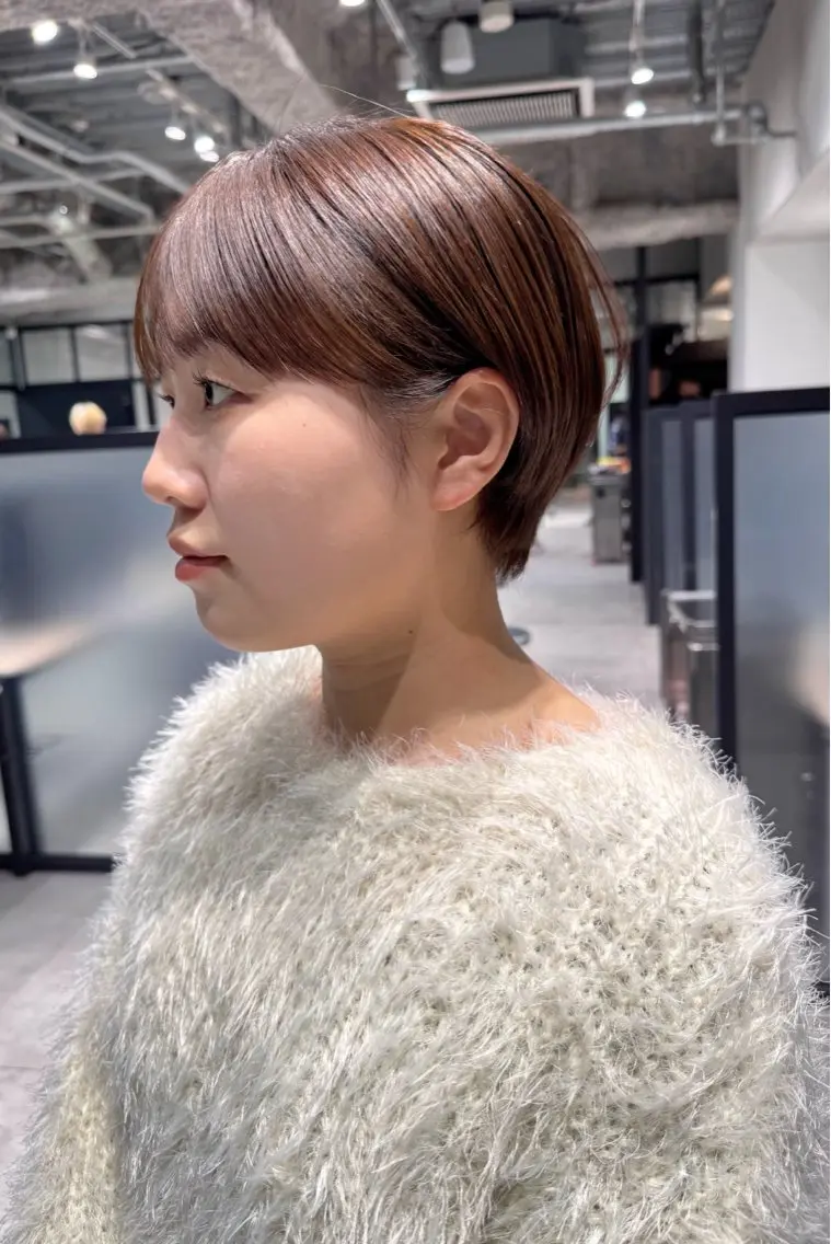 ショートカット＋トリートメントの写真