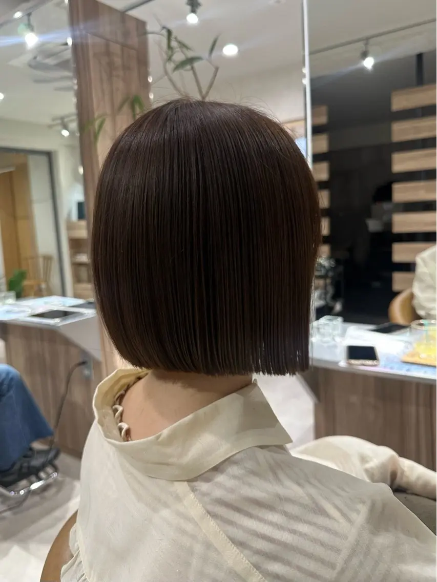 【🌟新規人気No.1🌟】似合わせカット透明感カラー+頭皮ケア+3STEPトリートメント¥9000[仙台]🌈の写真