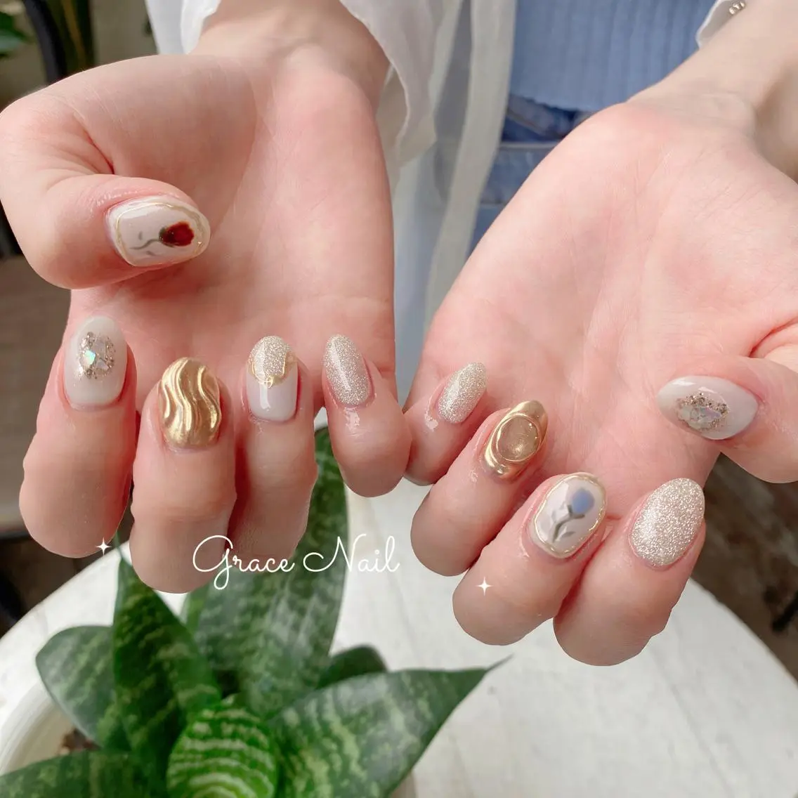 ネイル ☆*。Grace Nail。*☆のネイルデザイン
