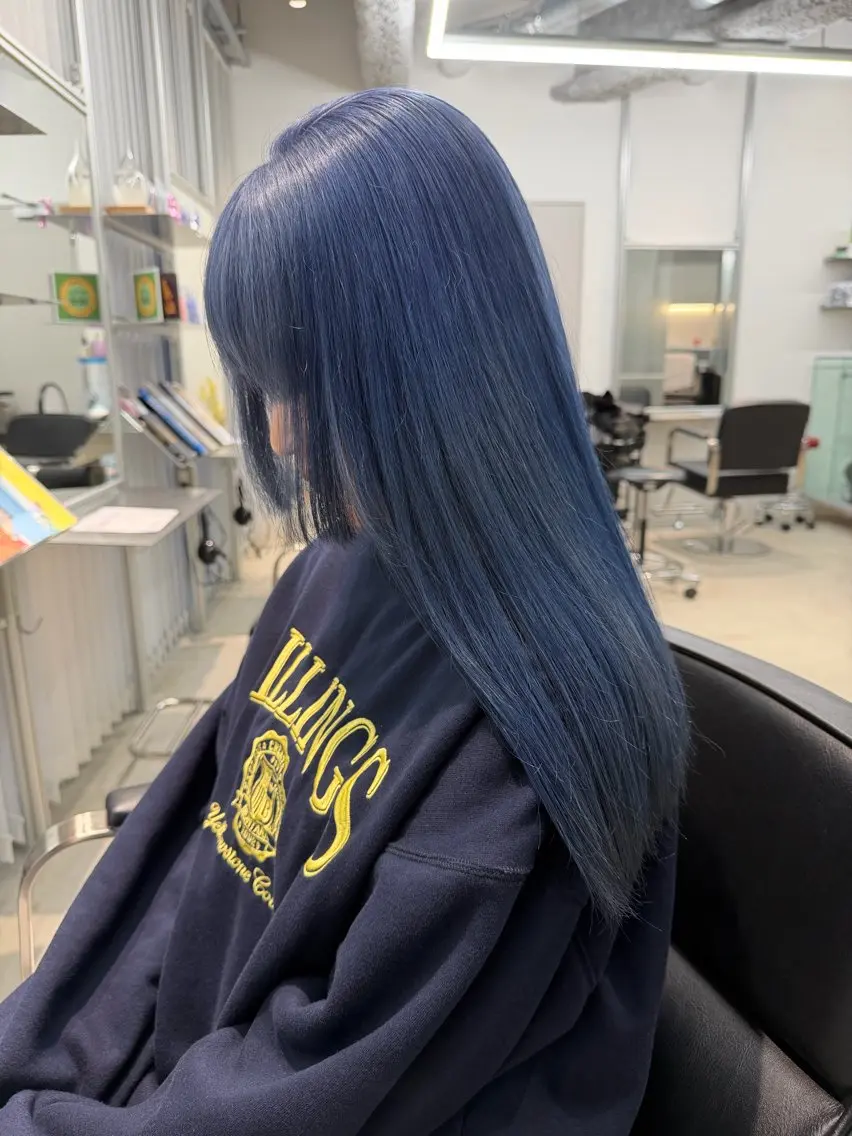 ロング ヘアカラー ブリーチ特化🎀ピ ンクカラー高橋さやかのヘアスタイル