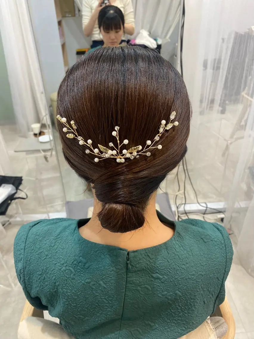 ヘアアレンジ ヘアセット 谷川 李奈のヘアスタイル