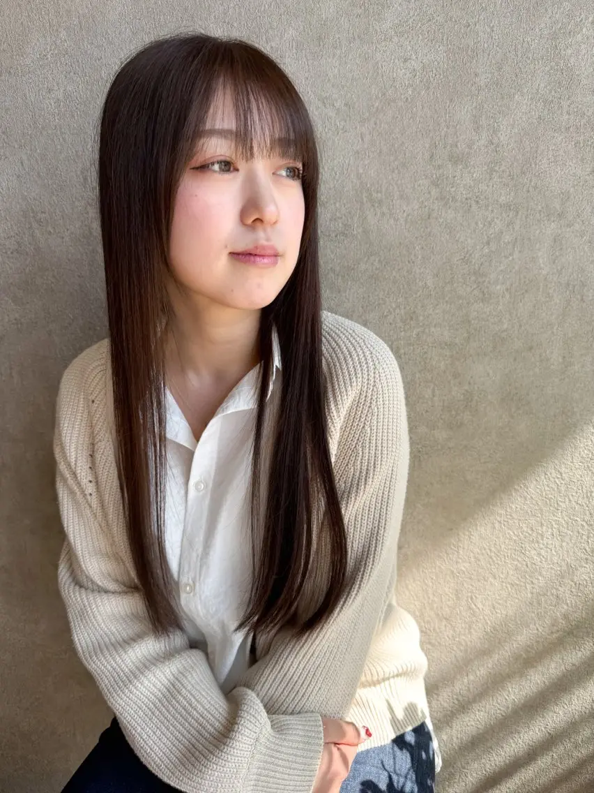 ロング カラー 仲井 康己のヘアスタイル