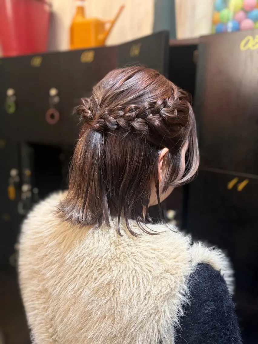 ヘアセット🔅の写真