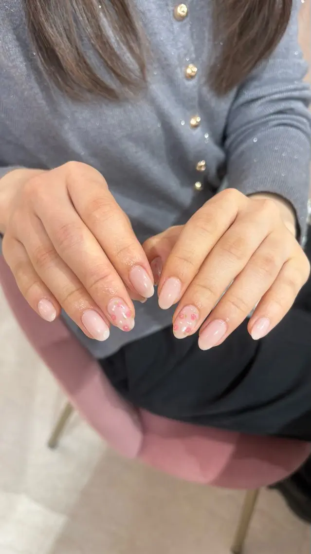 ネイル ハンドネイル CLALA Tokiho 🖤:のネイルデザイン