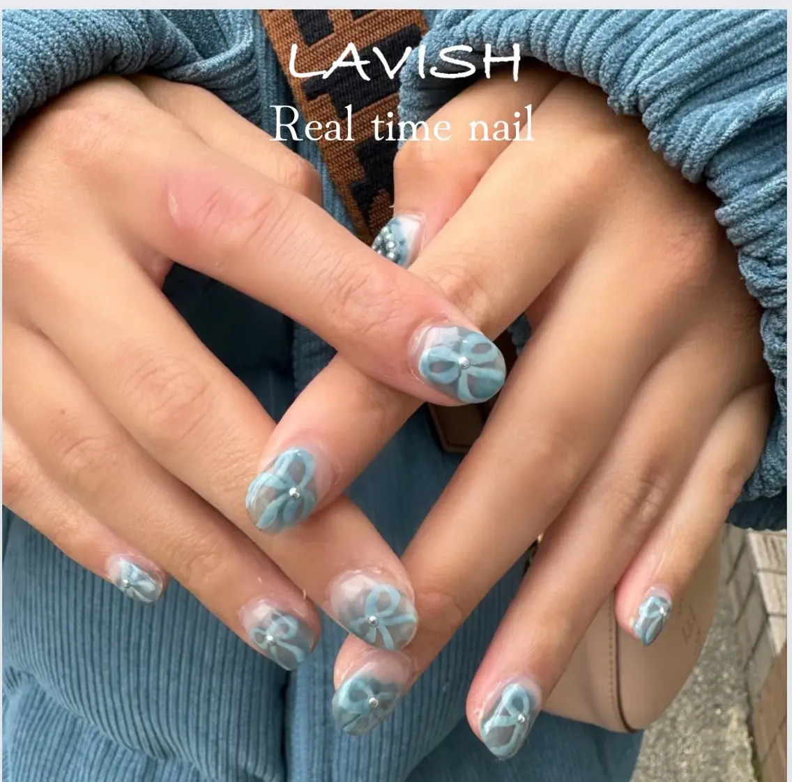 ネイル LAVISH 大和店 emi・:*+のネイルデザイン