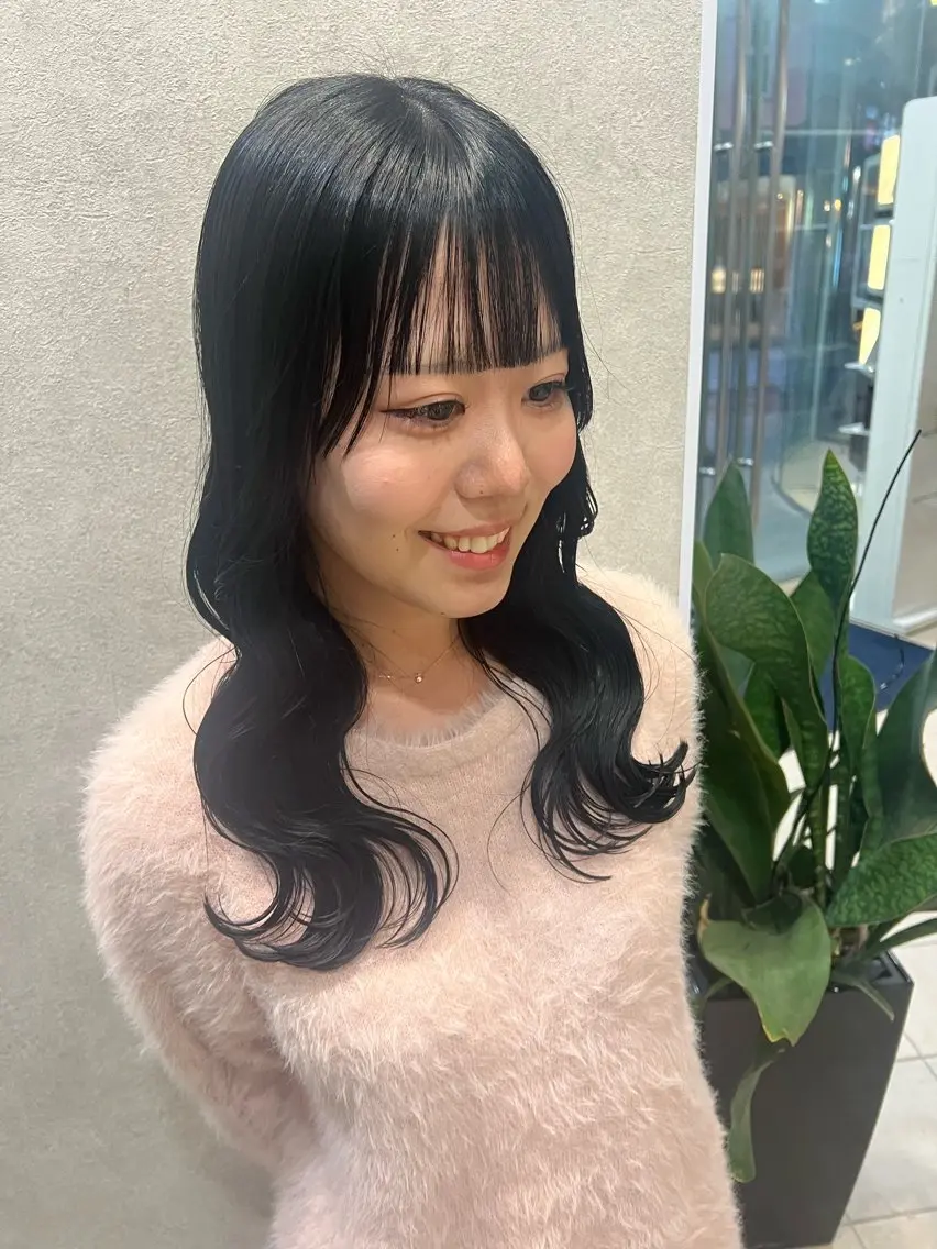 ロング ひがし のののヘアスタイル
