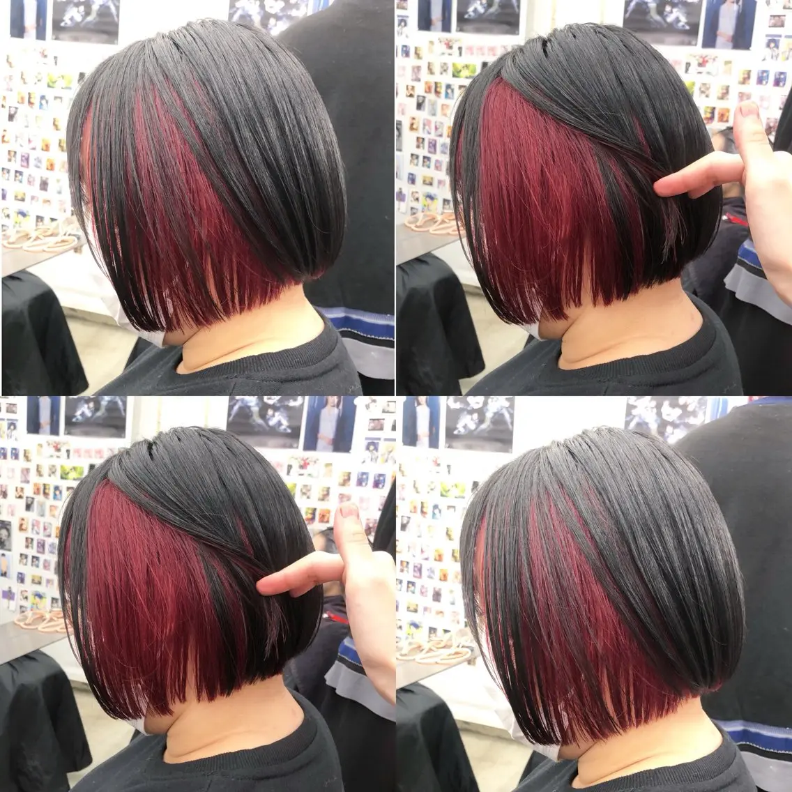ショート カラー 推しカラー✨ オタク美容師ユウカのヘアスタイル