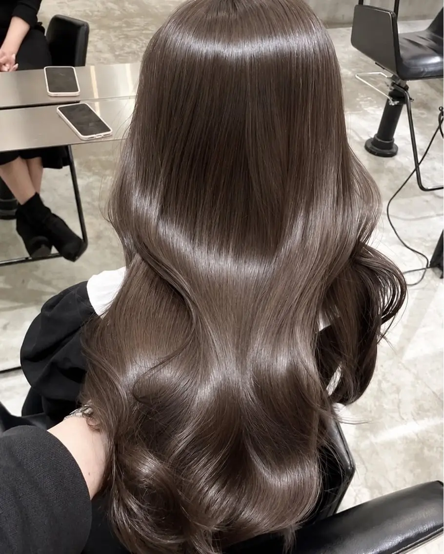 ロング トリートメント ヘアカラー トリートメント 小倉┊︎𝐚𝐥𝐛 Honoka🎀のヘアスタイル
