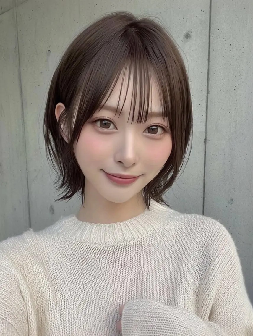 ショート ボブ/ ミディアムKOUGAのヘアスタイル