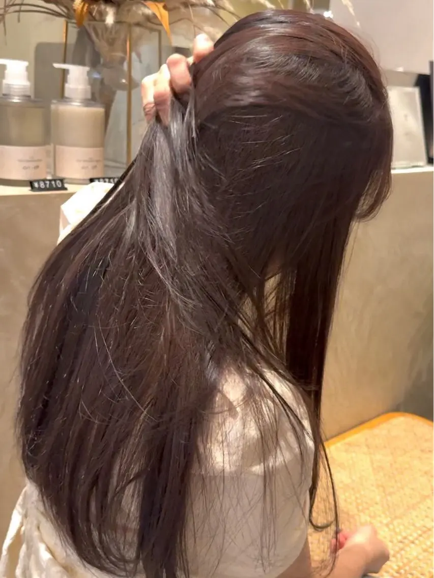 カラー 艶カラー🥣🫧 ZACC銀座/はるかのヘアスタイル