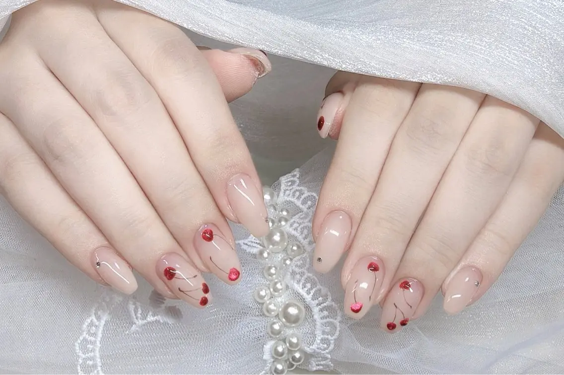ネイル アートネイル オーロラネイル ガーリー キラキラネイル 韓国ネイル ハンドネイル Mio NailsalonUのネイルデザイン
