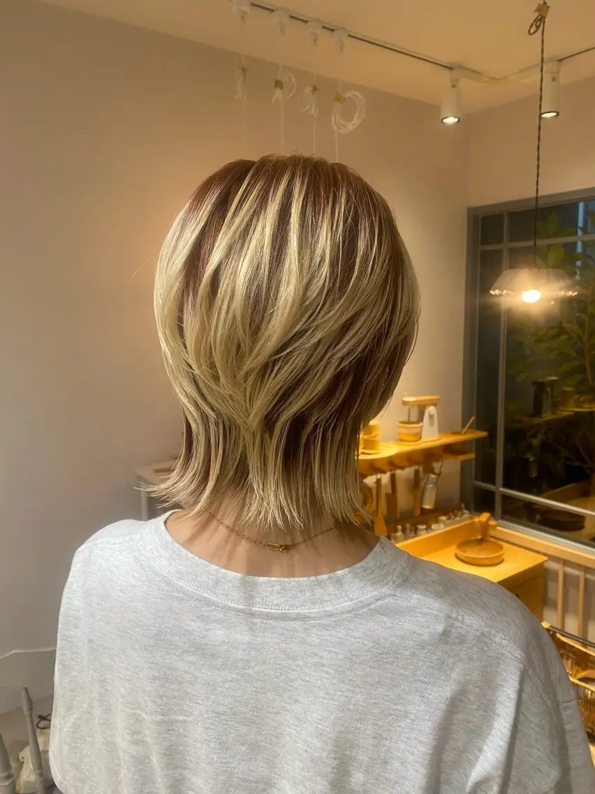ミディアム 【仙川】 セリナ‎のヘアスタイル