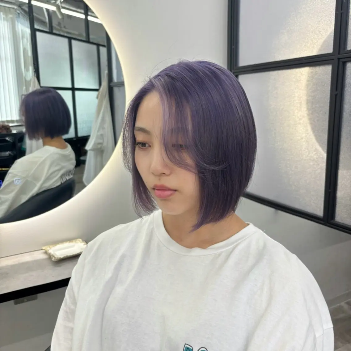 ミディアム カラー ヘアカラー Ren. 🦋デザインカラーのヘアスタイル