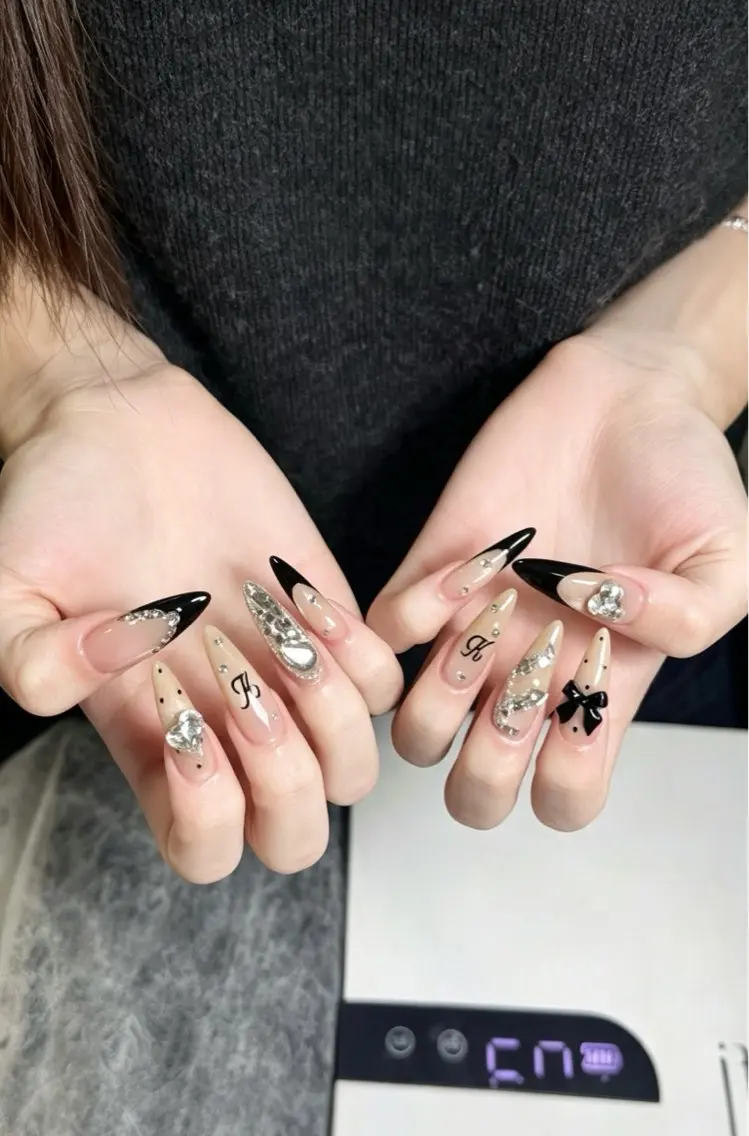 ネイル ジェルネイル 韓国ネイル シンプルネイル 夏ネイル ワンホンネイル NEM nailstudioのネイルデザイン