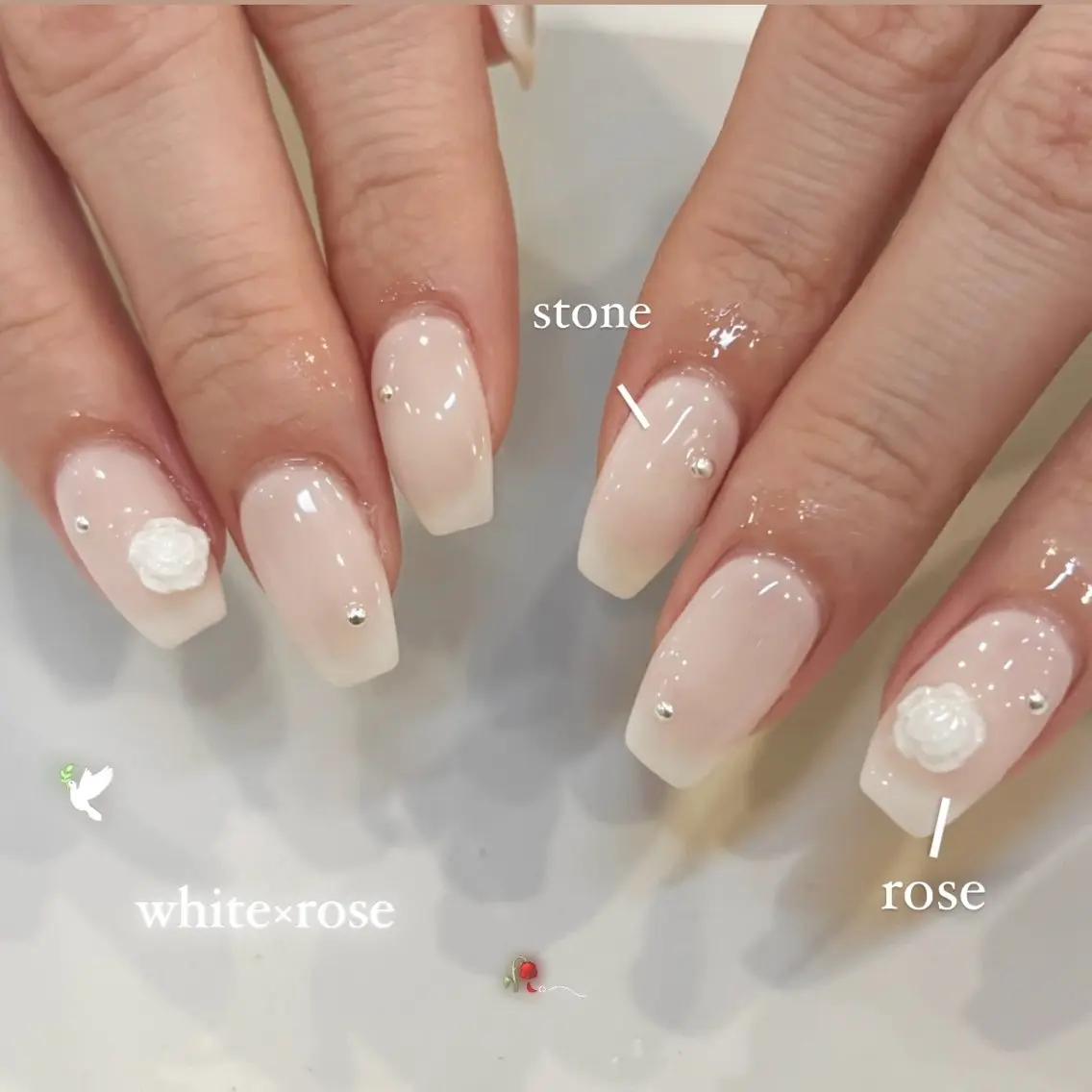ネイル シンプルネイル ハンドネイル millie ainee太田のネイルデザイン