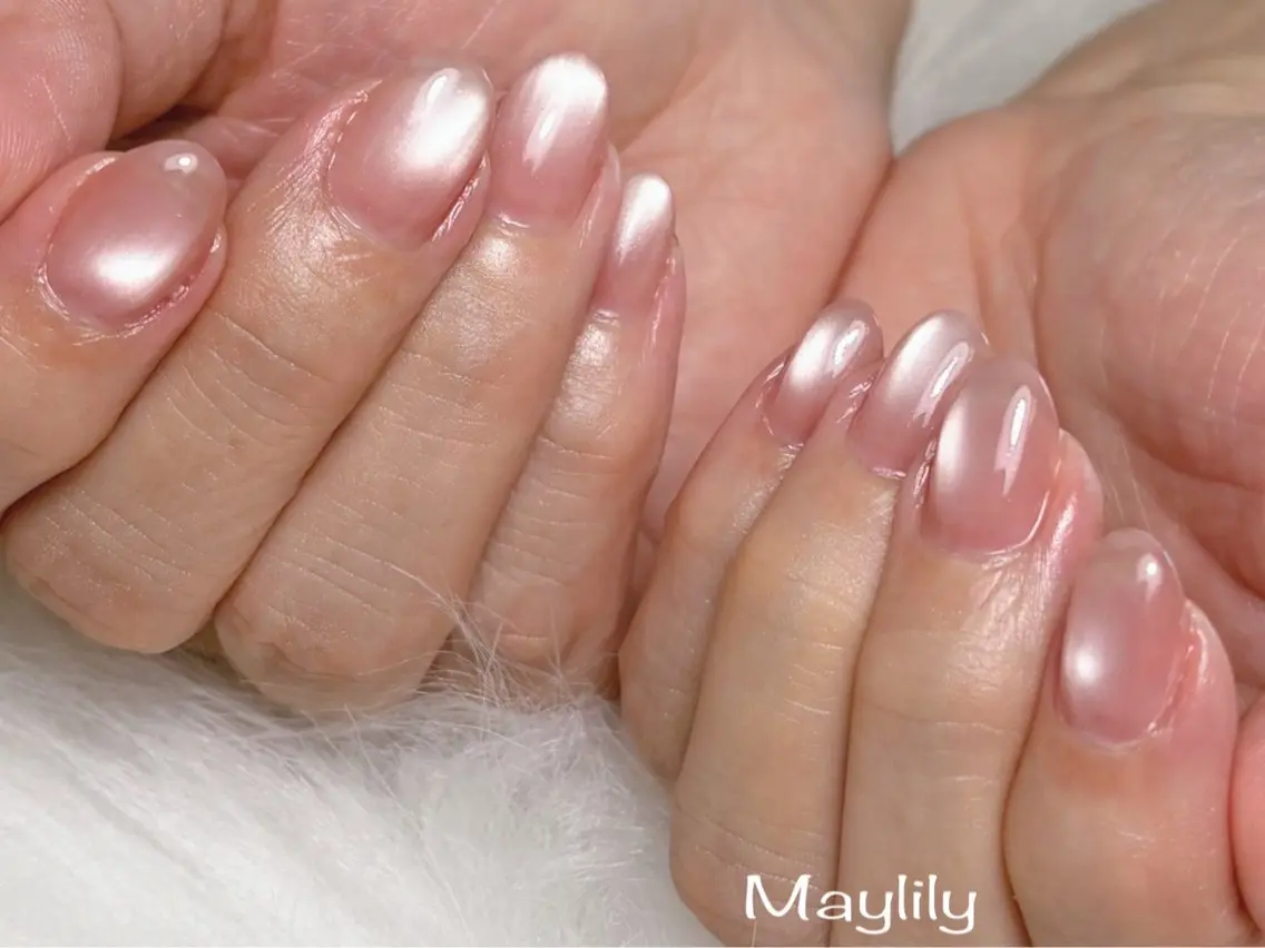 ネイル マグネットネイル ハンドネイル Nail salon Maylilyのネイルデザイン