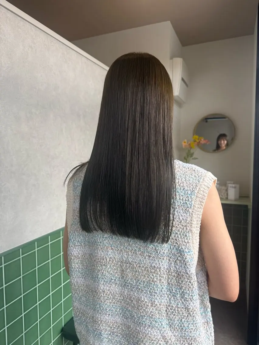 【ミニモ限定No. 1】カット＋透明感カラー＋oggiottoTRミドルコースの写真