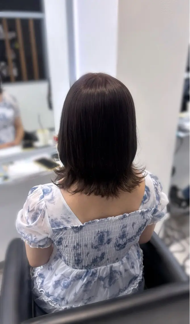 カラー ヘアカラー あやか/心斎橋/ カラーモデル募集中のヘアスタイル