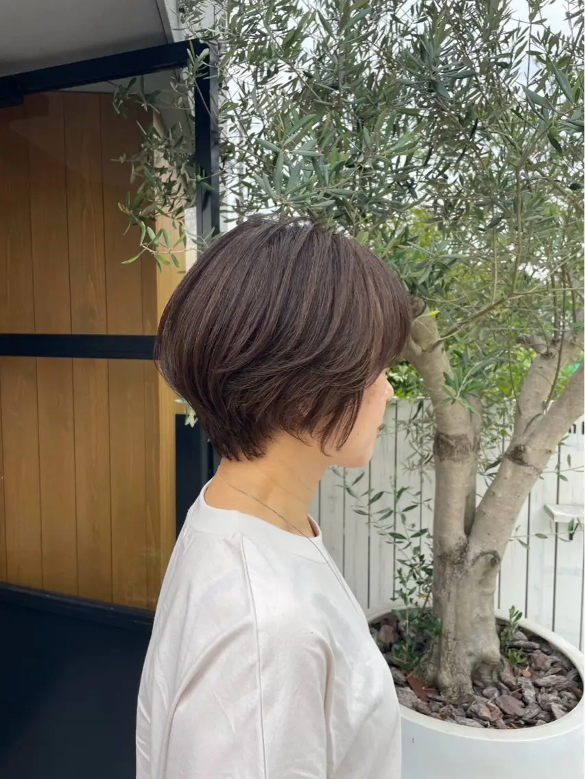 ショート 吉田 咲樹のヘアスタイル