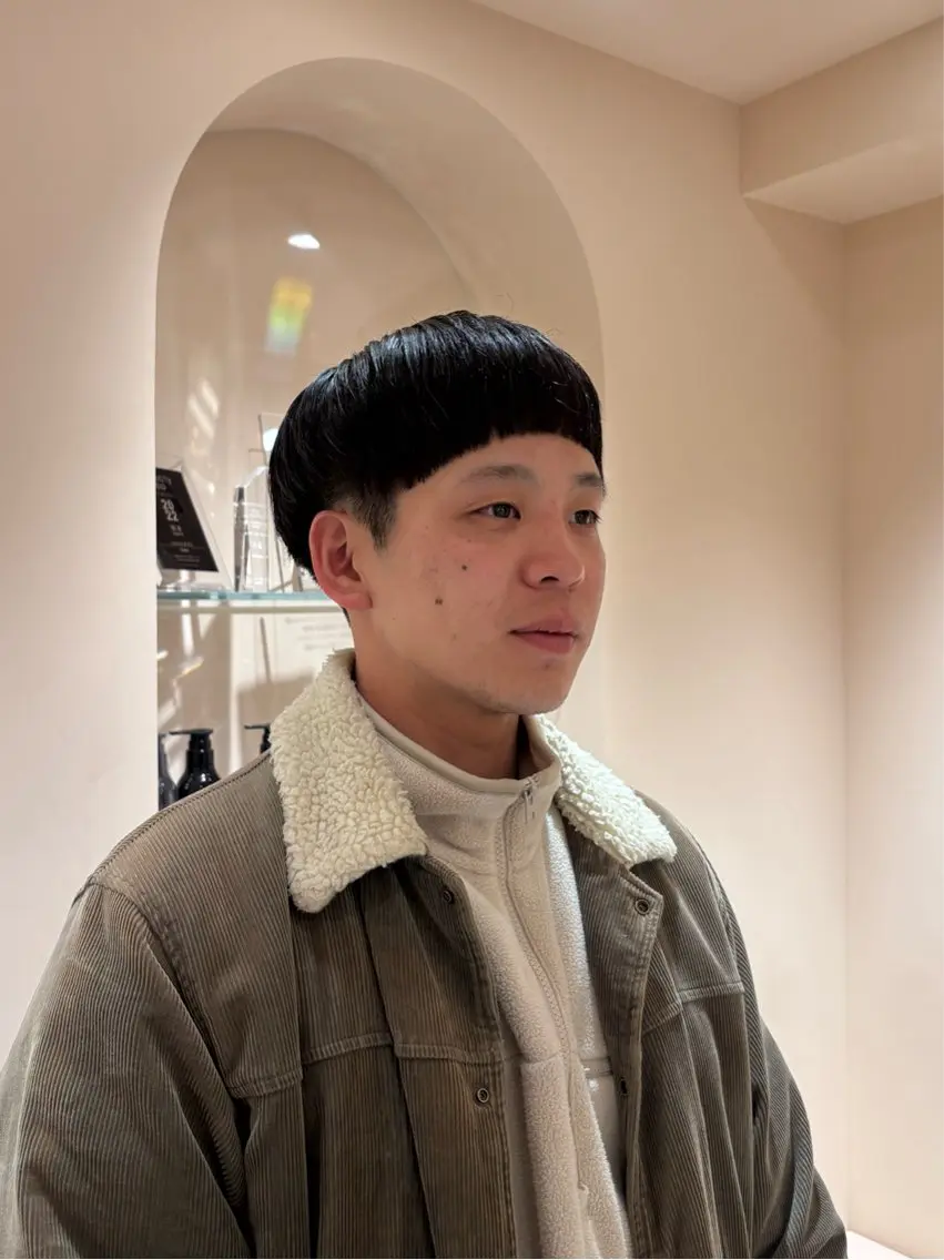 メンズ カット 莉瑠 / ボブモデル募集🐃のヘアスタイル