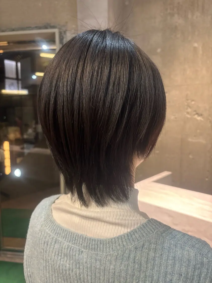 ショート パーマ ストレートパーマ ショートパーマ 🫧ちひろ🫧のヘアスタイル