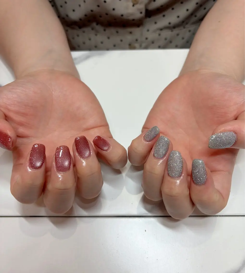 ネイル ハンドネイル Dazzle綾瀬 ♡Kanonのネイルデザイン