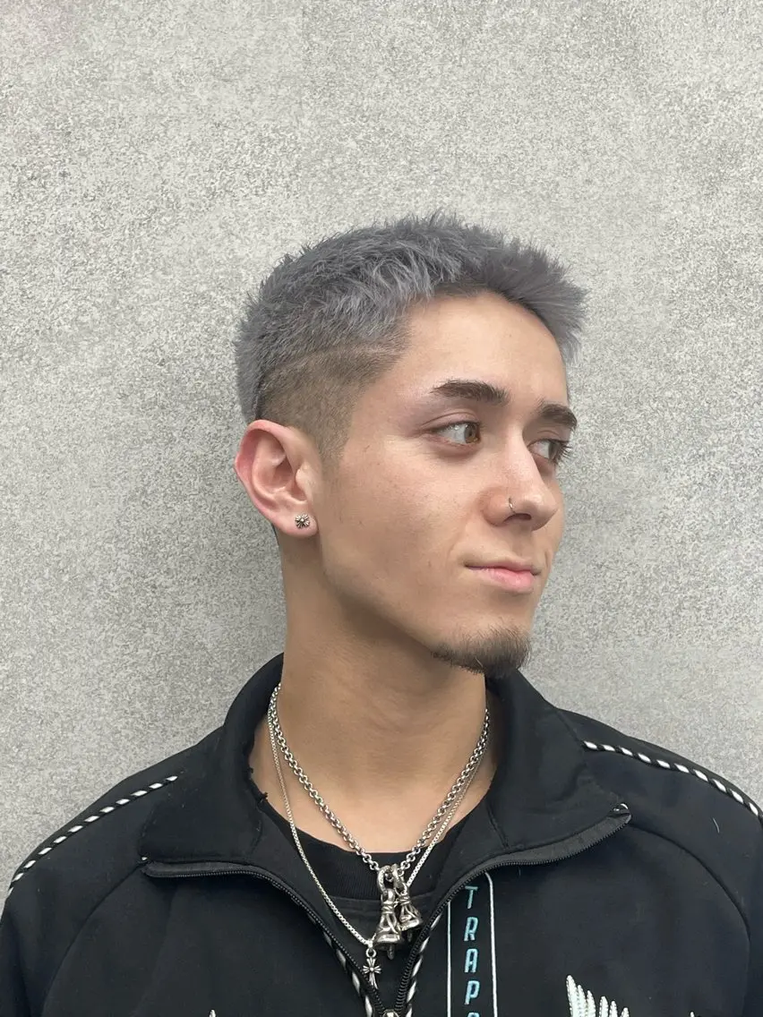 ショート カラー メンズ Academy 塚本のヘアスタイル