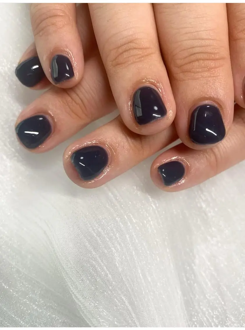 ネイル ワンカラーネイル nail salon happinessのネイルデザイン