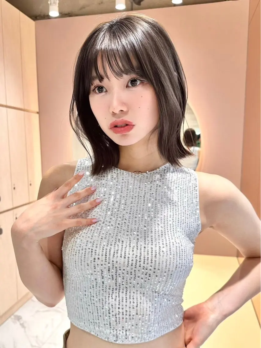 ショート 縮毛矯正ブリーチなし 🍒❤ゆうきのヘアスタイル